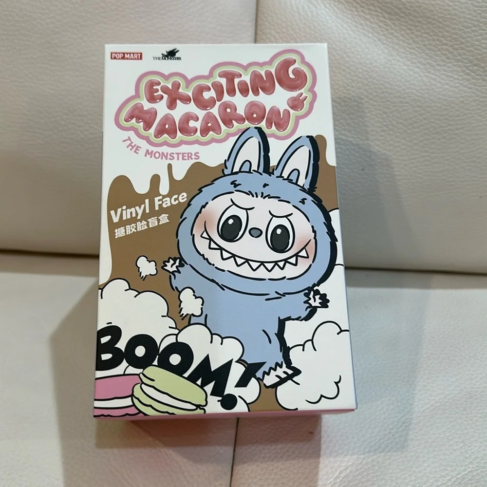 NIB Labubu Exciting Macaron - Toffy - Vinyl Plush Pendant POP MART